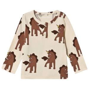Unicorn grandpa button t-shirt