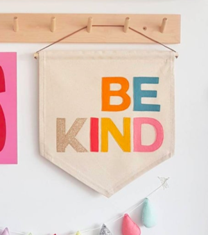 Be Kind wall art
