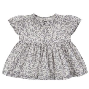 Floral Peter Pan collar blouse