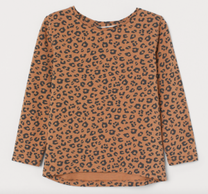 leopard print top