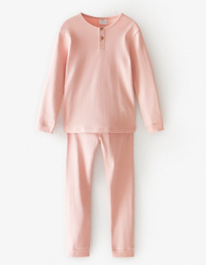 Pink henley pyjamas