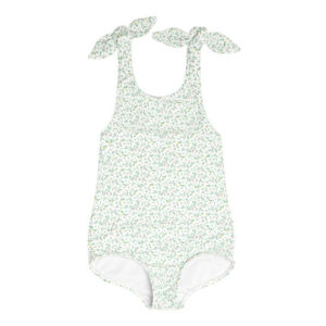 Floral bow swimsuit