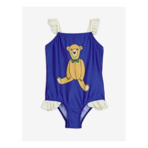 Blue teddy bear swimsuit