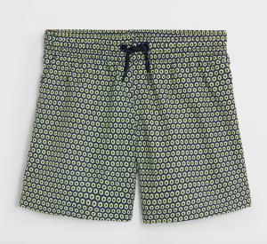 Boys geo print swim shorts