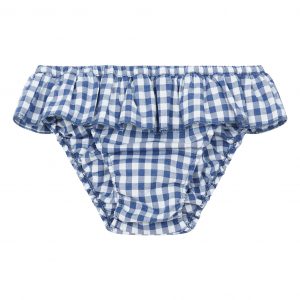 Gingham baby swim pants
