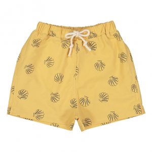 Boys mustard swim shorts