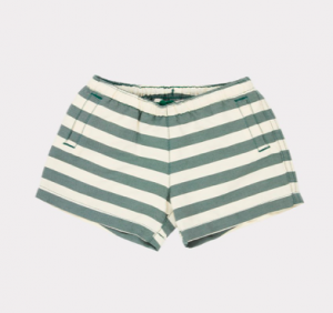 Striped baby swim shorts