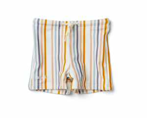 Stripe baby boy swim pants