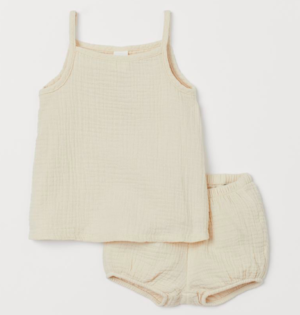 2 piece cotton baby set