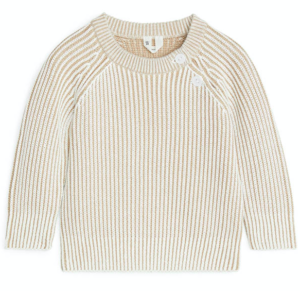 Knitted baby jumper