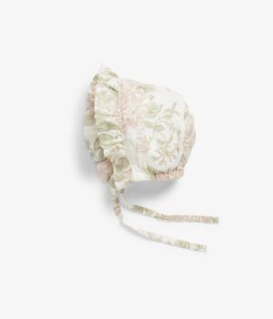 Baby floral summer bonnet