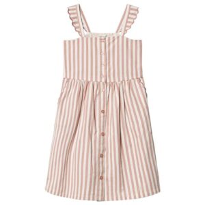 Pink striped dress