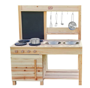 Wooden mud kitchen