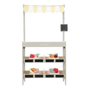 kids wooden market stall