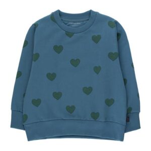 Blue heart sweatshirt