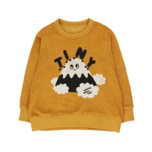 Mustard terry sweatshirt