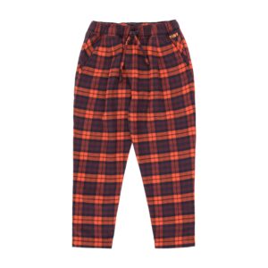 Red check pants