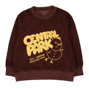 Brown central park sweatshirt