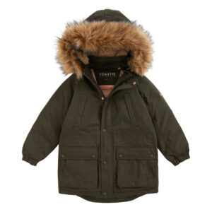 Khaki kids parka