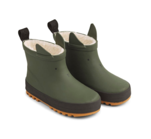green ear rain boots