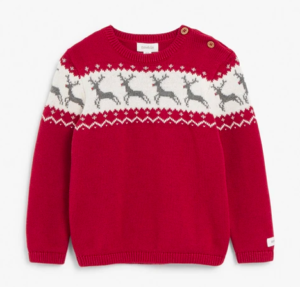Reindeer christmas jumper