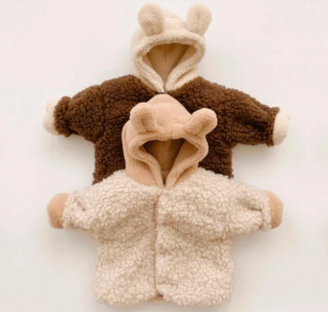 Baby bear textured jacket