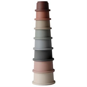 Pastel stacking cups