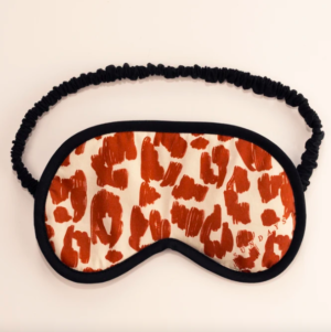 Leopard eye mask