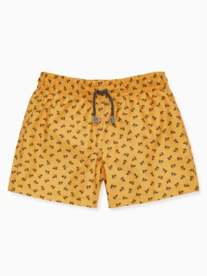 Mustard boys swim shorts