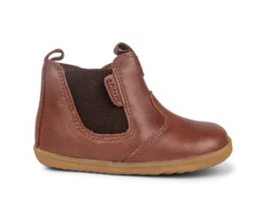 tan leather toddler first walker boots