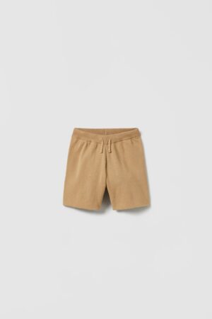 kids knitted shorts