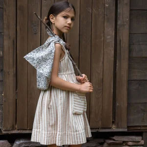 girls striped summer dress