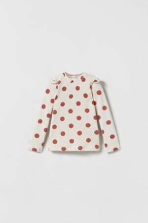 polka dot baby rash guard
