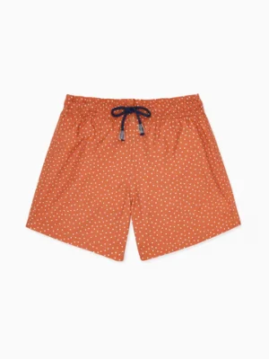 boys polka dot swim shorts