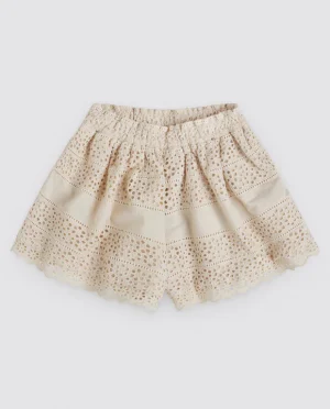 broderie shorts