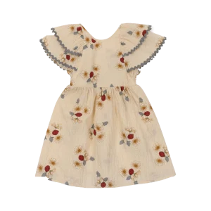 frilled cotton summer dress