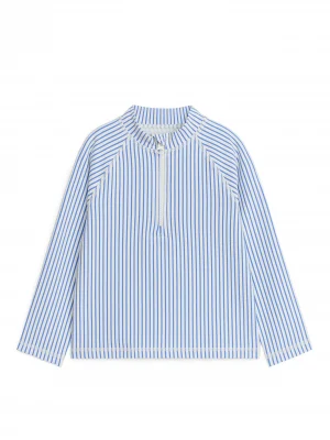 kids seersucker swim top