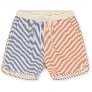 kids stripe swim shorts