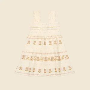 white broderie embroidered sundress