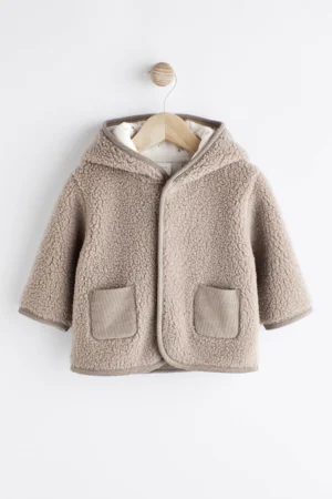 baby fleece borg jacket