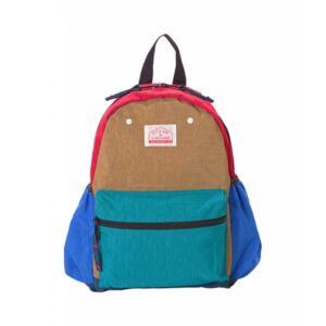 school colour block backpack