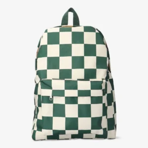 green check backpack
