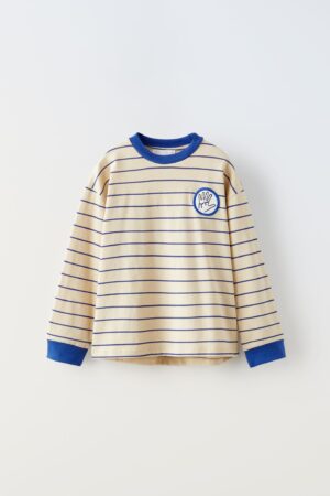 kids long sleeved striped tee