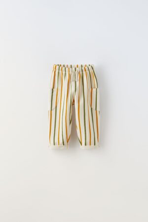kids striped jersey trousers