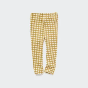 toddler ribbed checked leggings