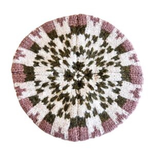 alpaca knit kids hat