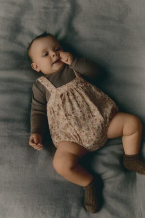 baby floral romper