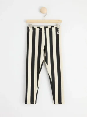 black striped leggings