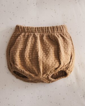 brown knit bloomers