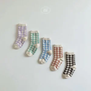 gingham socks